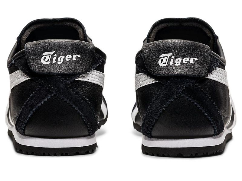 Women's Onitsuka Tiger Mexico 66 Sneakers Black | 7830-VHYBK