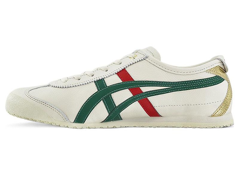 Women's Onitsuka Tiger Mexico 66 Sneakers White | 0328-EPITA