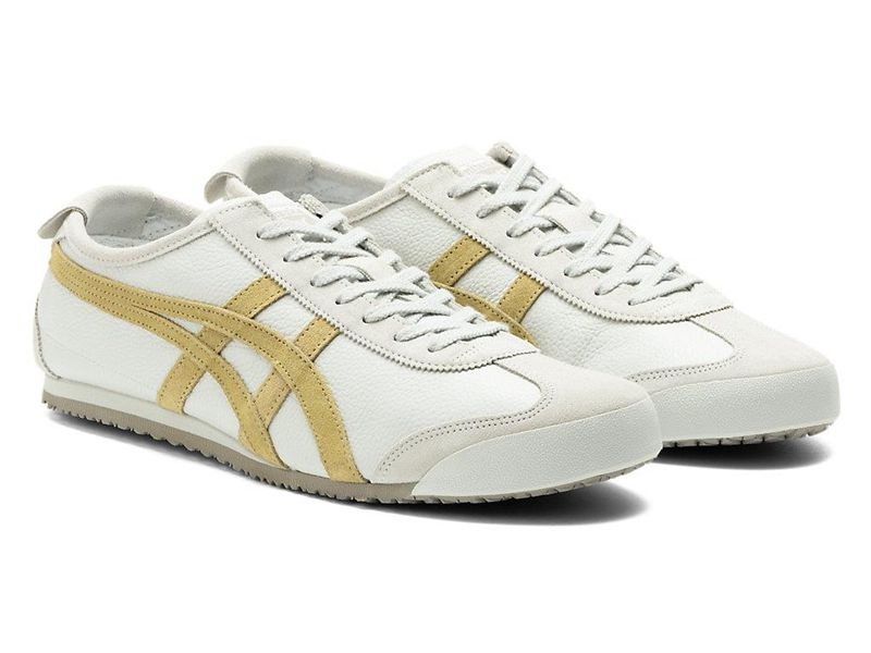 Women's Onitsuka Tiger Mexico 66 Vin Sneakers White | 2037-AENBT