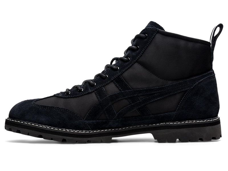 Women's Onitsuka Tiger Mexico Rinkan Sneakers Black | 0439-EULJZ