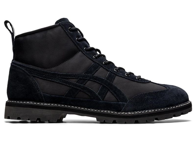 Women\'s Onitsuka Tiger Mexico Rinkan Sneakers Black | 0439-EULJZ