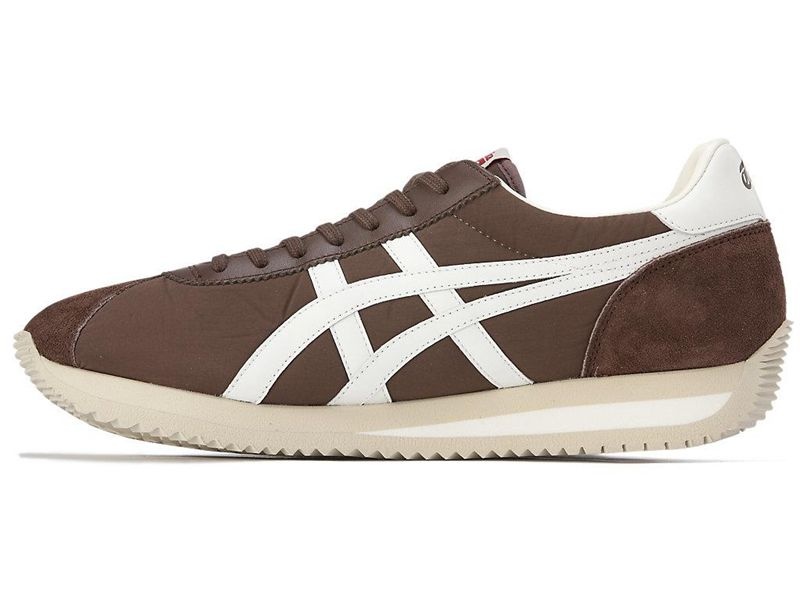 Women's Onitsuka Tiger Moal 77 Nm Sneakers Brown | 1398-BDJHI