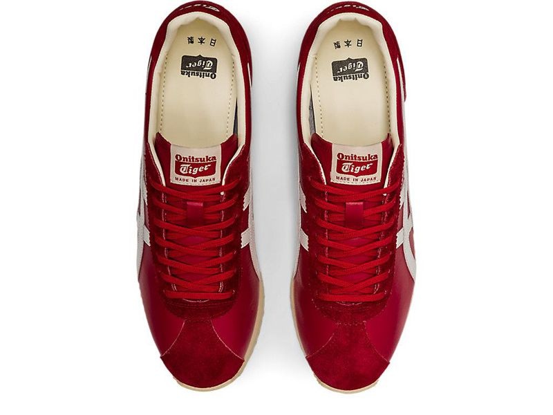 Women's Onitsuka Tiger Moal 77 Nm Sneakers Red | 5168-OXATL