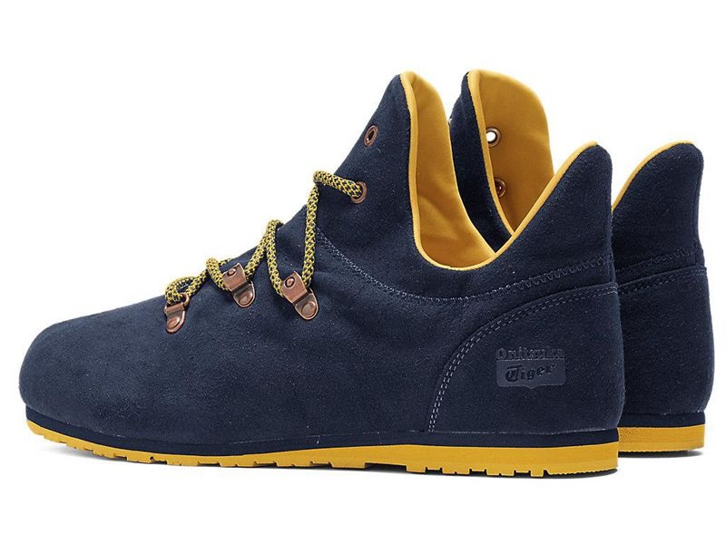 Women's Onitsuka Tiger Monte Pokhara Boots Navy | 5346-WRLIY