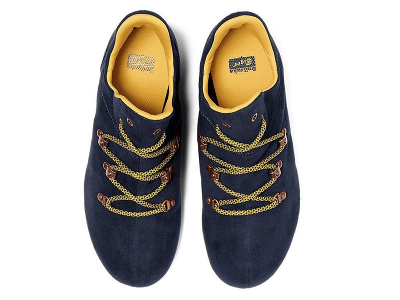 Women's Onitsuka Tiger Monte Pokhara Boots Navy | 5346-WRLIY