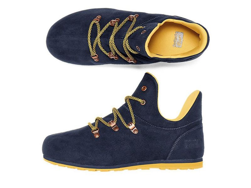 Women's Onitsuka Tiger Monte Pokhara Boots Navy | 5346-WRLIY