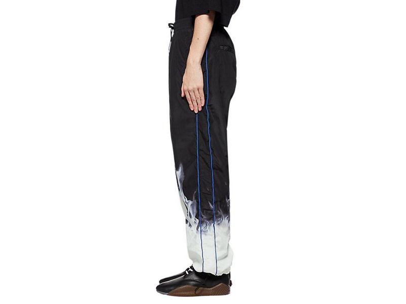 Women's Onitsuka Tiger P Track Pants Black | 6934-UXEKR