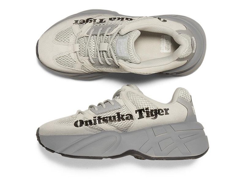 Women's Onitsuka Tiger P-trainer Sneakers Grey | 8509-PYIGO