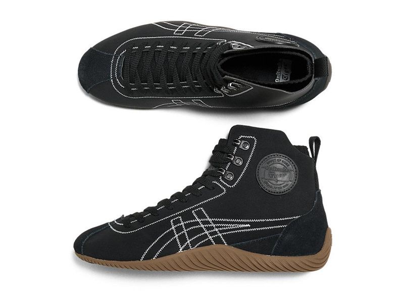 Women's Onitsuka Tiger Sclaw Mt Boots Black | 0318-TGWVP