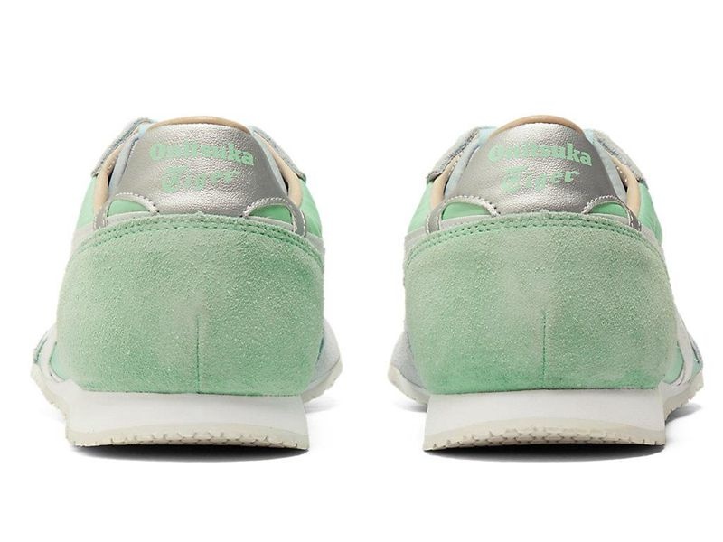 Women's Onitsuka Tiger Serrano Sneakers Green | 9035-LONJK