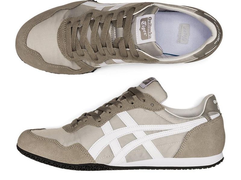 Women's Onitsuka Tiger Serrano Sneakers Grey | 7985-FNTPC