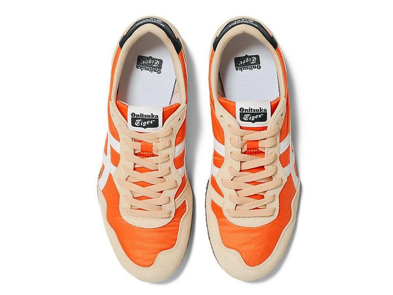 Women's Onitsuka Tiger Serrano Sneakers Orange | 9634-QNZHF