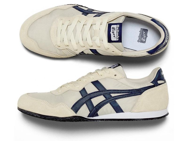 Women's Onitsuka Tiger Serrano Sneakers White | 8257-ZMTWH