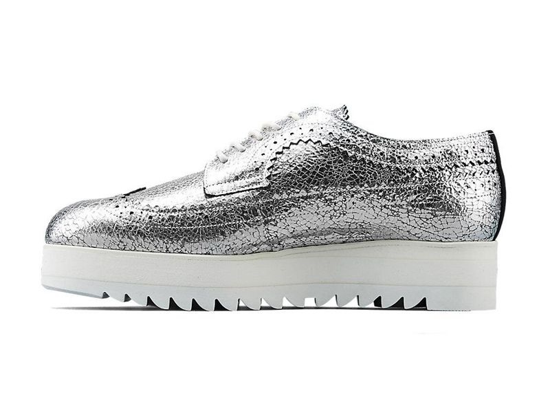 Women's Onitsuka Tiger The™ Brogue Slip On Silver | 4250-BIEMA