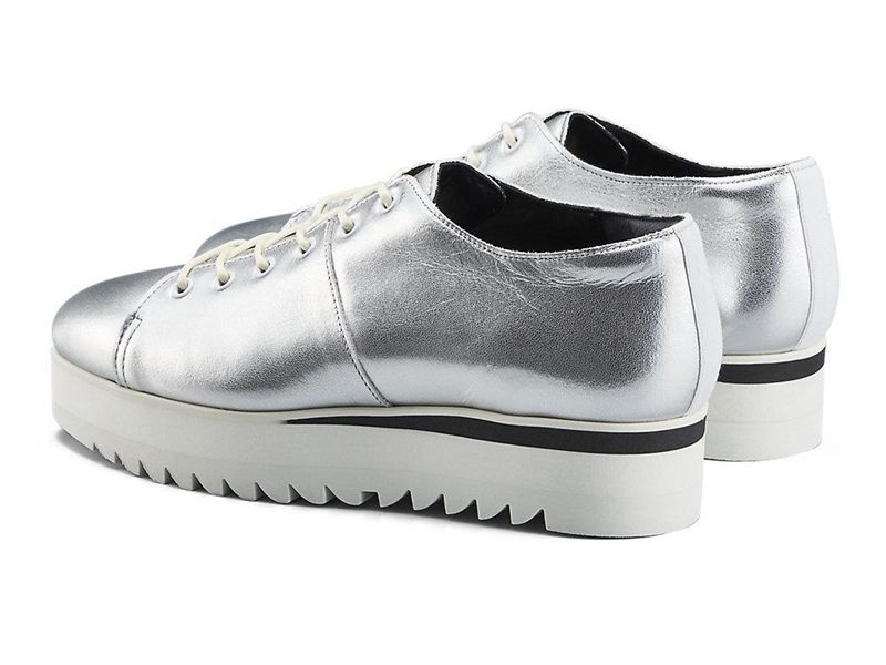 Women's Onitsuka Tiger The™ Lace-up Lo Slip On Silver | 8169-KGSXE