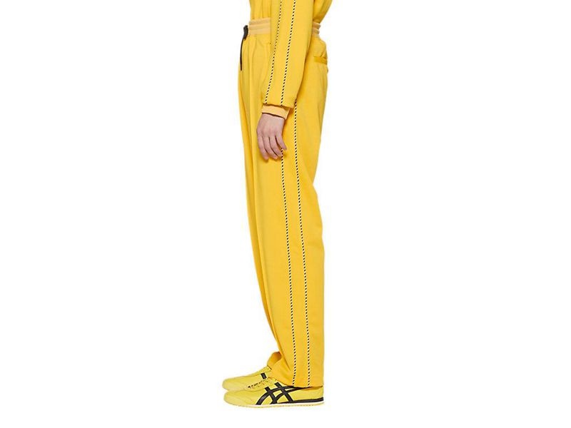 Women's Onitsuka Tiger Track Pants Yellow | 1308-IPXAE