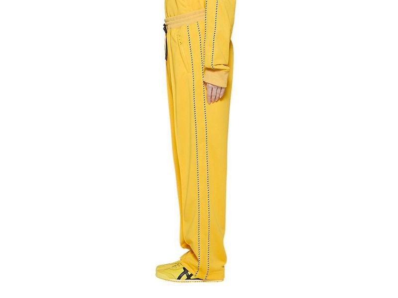 Women's Onitsuka Tiger Track Pants Yellow | 1308-IPXAE