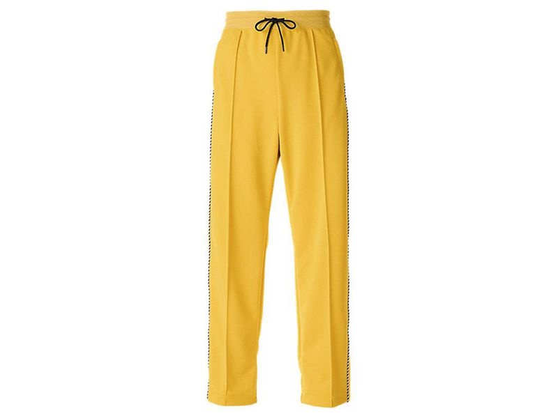 Women's Onitsuka Tiger Track Pants Yellow | 1308-IPXAE