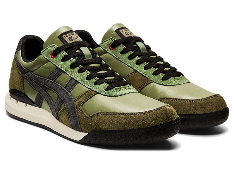 Women's Onitsuka Tiger Ultimate 81 Ex Sneakers Green | 8470-MEKLX