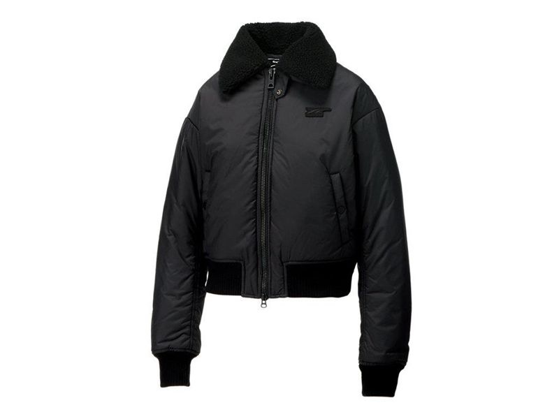 Women's Onitsuka Tiger Ws Blouson Jackets Black | 1926-MROTP