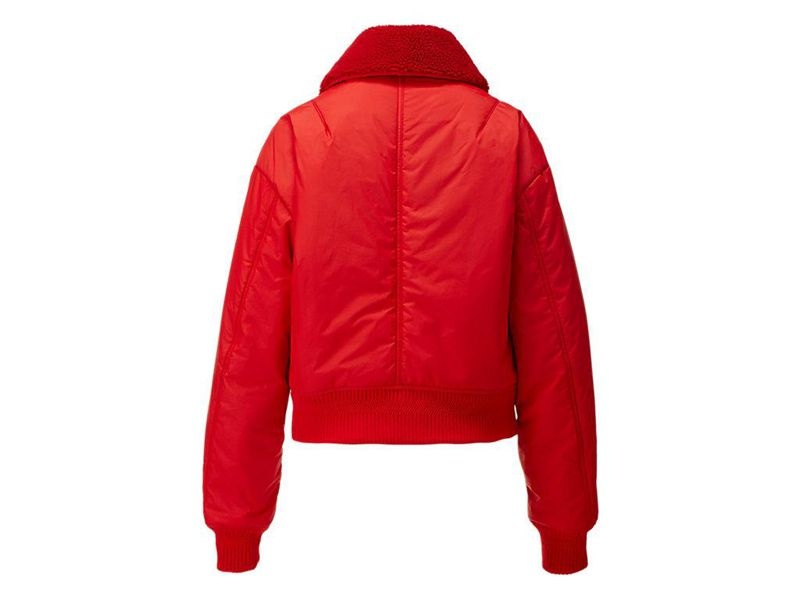 Women's Onitsuka Tiger Ws Blouson Jackets Red | 7234-CPTQR