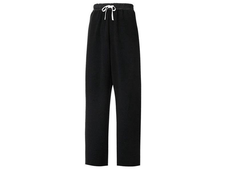 Women's Onitsuka Tiger Ws Knit Pants Black | 6298-KCSVP