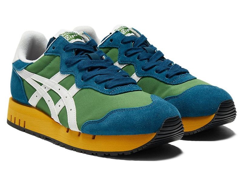 Women's Onitsuka Tiger X-caliber Sneakers Green | 7083-MFWPZ