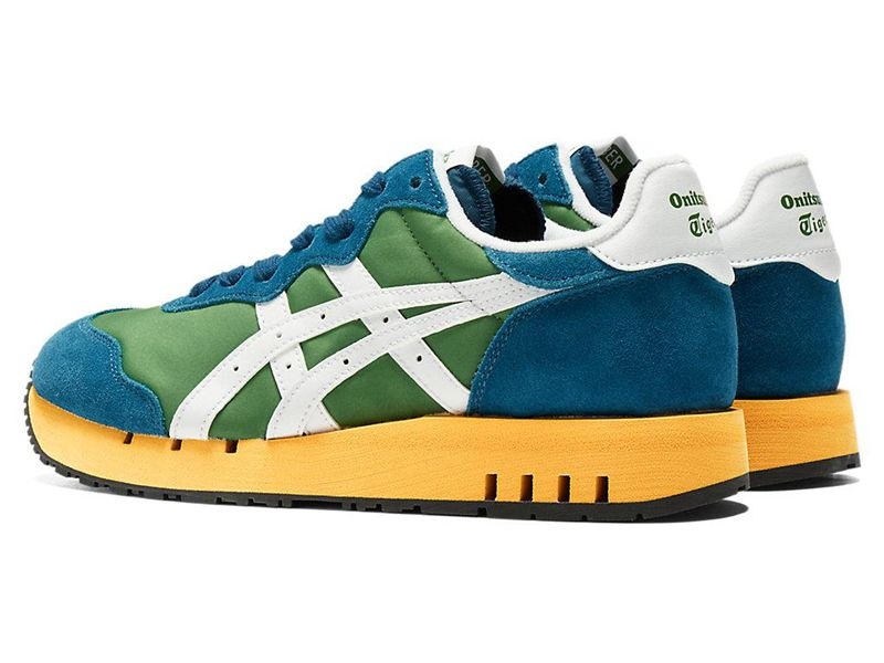 Women's Onitsuka Tiger X-caliber Sneakers Green | 7083-MFWPZ