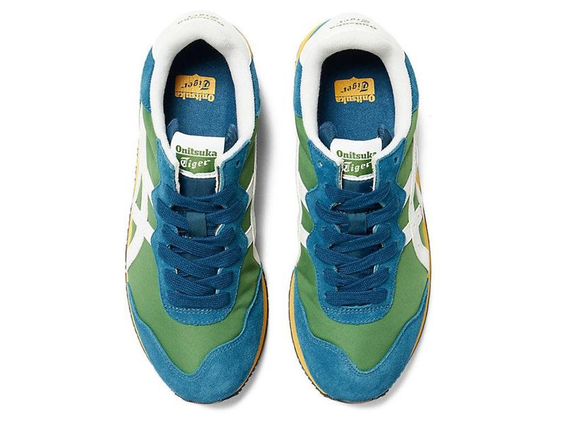 Women's Onitsuka Tiger X-caliber Sneakers Green | 7083-MFWPZ