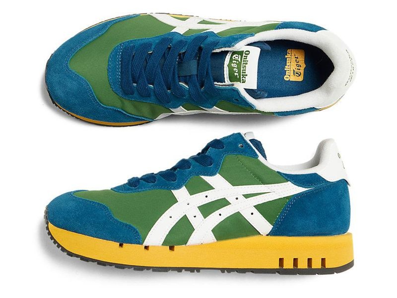 Women's Onitsuka Tiger X-caliber Sneakers Green | 7083-MFWPZ